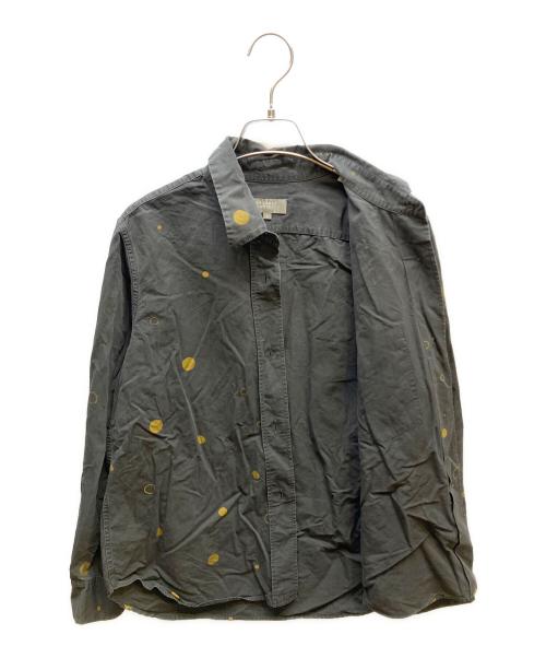 MARGARET HOWELL（マーガレットハウエル）MARGARET HOWELL (マーガレットハウエル) SPOT PRINT COTTON SILK グレー サイズ:１の古着・服飾アイテム