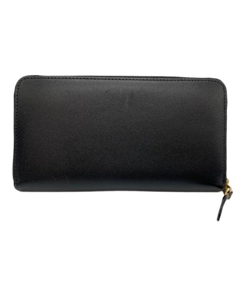 COMME des GARCONS（コムデギャルソン）COMME des GARCONS (コムデギャルソン) ラウンドファスナー長財布 ブラックの古着・服飾アイテム