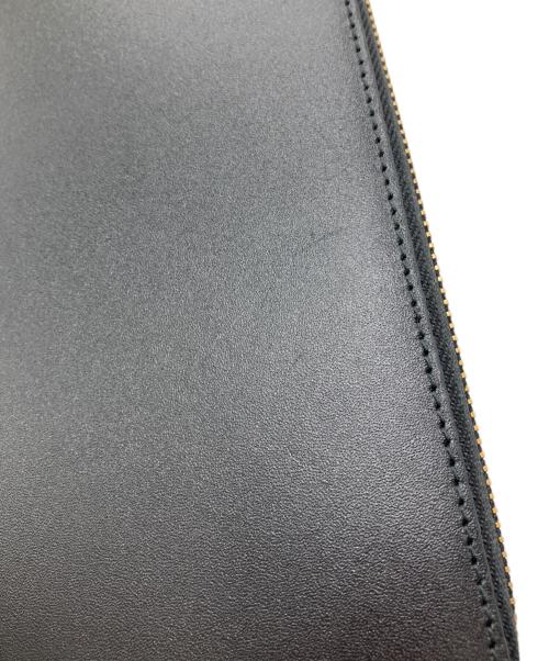 COMME des GARCONS（コムデギャルソン）COMME des GARCONS (コムデギャルソン) ラウンドファスナー長財布 ブラックの古着・服飾アイテム