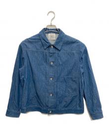 IENA LA BOUCLE（イエナ ラ ブークル）の古着「ライトデニムブルゾン」｜ブルー
