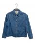 IENA LA BOUCLE（イエナ ラ ブークル）の古着「ライトデニムブルゾン」｜ブルー