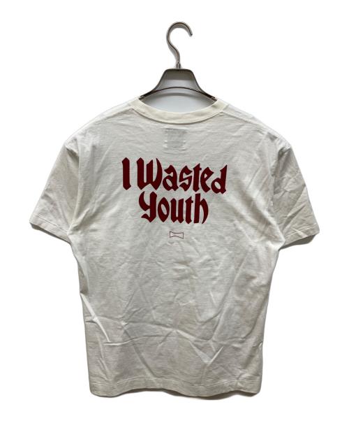 WASTED YOUTH（ウェイステッドユース）Wasted Youth (ウェイステッドユース) ロゴプリントTシャツ ホワイト サイズ:Lの古着・服飾アイテム