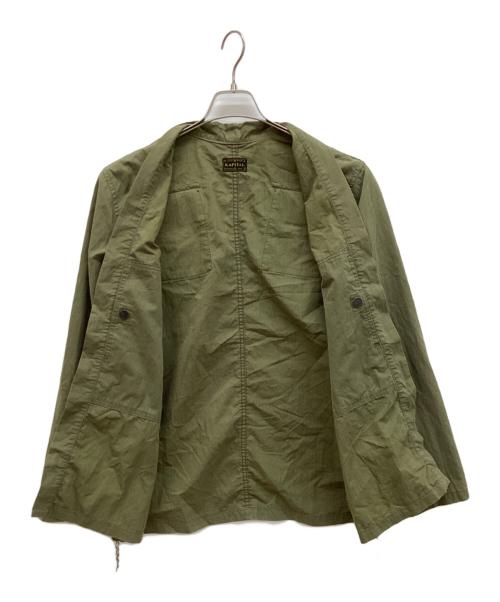 KAPITAL（キャピタル）KAPITAL (キャピタル) Ripstop Aviator KAKASHI Shirt カーキ サイズ:3の古着・服飾アイテム