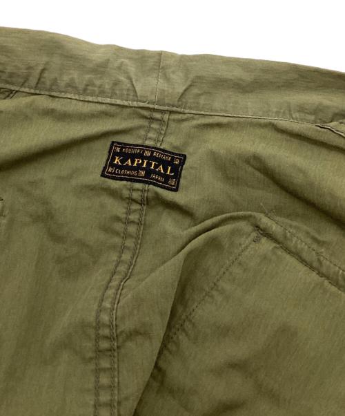 KAPITAL（キャピタル）KAPITAL (キャピタル) Ripstop Aviator KAKASHI Shirt カーキ サイズ:3の古着・服飾アイテム