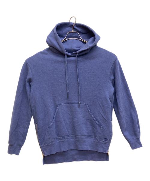 DRAWER（ドゥロワー）DRAWER (ドゥロワー) コットンカシミヤ裏毛パーカー/サイドジップパーカー ネイビー サイズ:1の古着・服飾アイテム