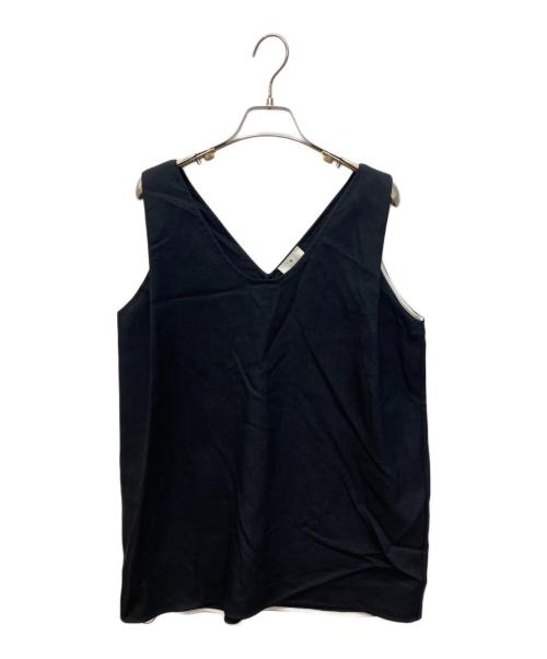 TOMORROWLAND .B（トゥモローランド ビー）TOMORROWLAND .B (トゥモローランド ビー) ノースリーブブラウス ブラック サイズ:FREEの古着・服飾アイテム
