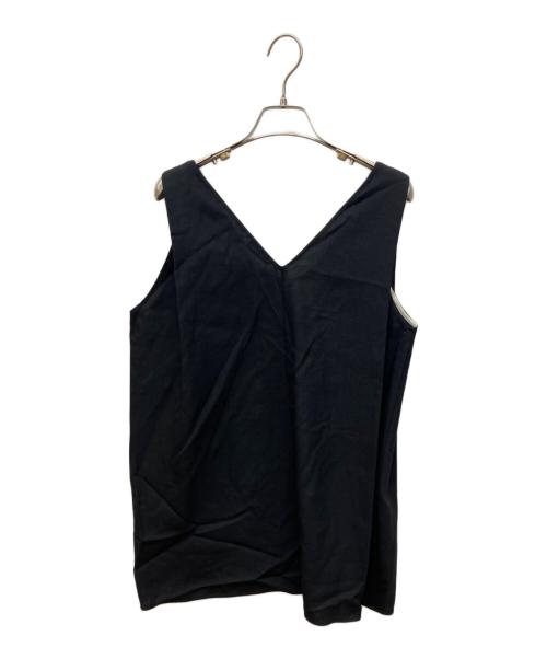 TOMORROWLAND .B（トゥモローランド ビー）TOMORROWLAND .B (トゥモローランド ビー) ノースリーブブラウス ブラック サイズ:FREEの古着・服飾アイテム