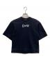 Drawer（ドゥロワー）の古着「プリントエンブレムTEE」｜ネイビー