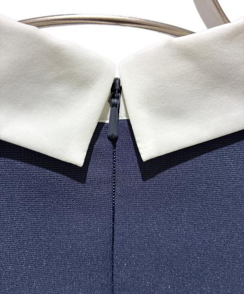 LE PHIL（ル フィル）LE PHIL (ル フィル) スキューバダンボールブラウス ネイビー サイズ:FREEの古着・服飾アイテム