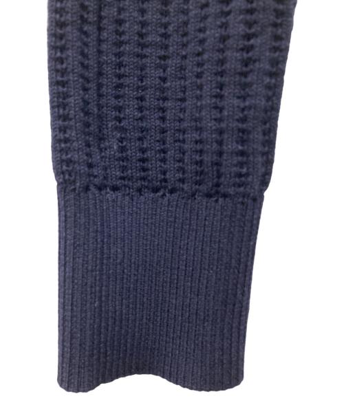 Snidel（スナイデル）Snidel (スナイデル) パターンリブニットアンサンブル ネイビー サイズ:Fの古着・服飾アイテム