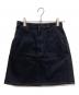STEVEN ALAN（スティーブンアラン）の古着「DENIM MINI SKIRT/デニムスカート」｜ブラック