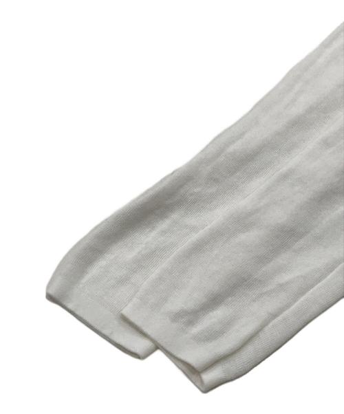 GOOD GRIEF!（グッドグリーフ）GOOD GRIEF! (グッドグリーフ) HENLEY RIB KNIT TOP ホワイト サイズ:Fの古着・服飾アイテム