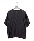 Graphpaperグラフペーパー）の古着「Wool Cordura S/S Tee」｜チャコールグレー