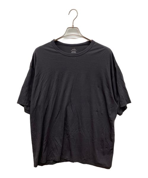 Graphpaper（グラフペーパー）Graphpaper (グラフペーパー) Wool Cordura S/S Tee チャコールグレー サイズ:2の古着・服飾アイテム