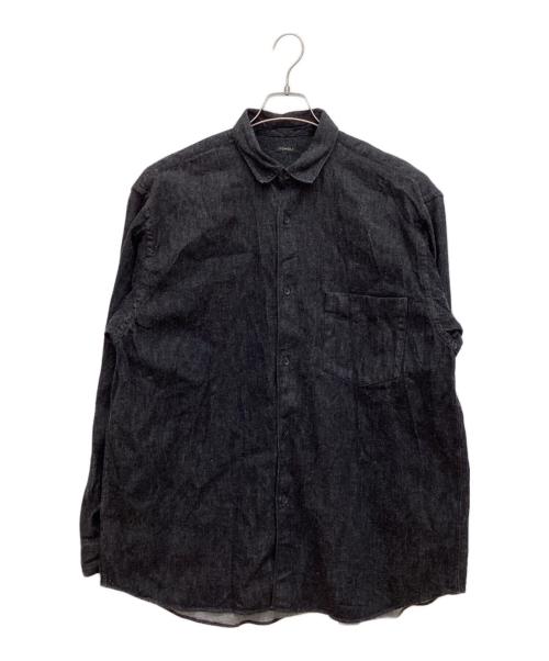 COMOLI（コモリ）COMOLI (コモリ) デニム コモリシャツ ブラック サイズ:4の古着・服飾アイテム