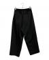 Graphpaper (グラフペーパー) Scale Off Wool Wide Tapered Chef Pants ブラック サイズ:1：17000円