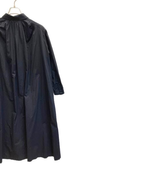 mina perhonen（ミナ ペルホネン）mina perhonen (ミナ ペルホネン) Eeviシャツドレス ネイビー サイズ:38の古着・服飾アイテム