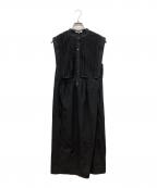 LOVELESSラブレス）の古着「レースレイヤードワンピース」｜ブラック