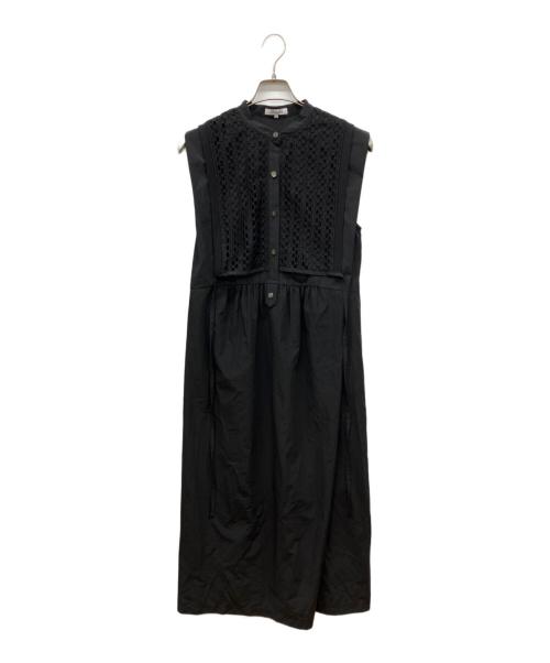LOVELESS（ラブレス）LOVELESS (ラブレス) レースレイヤードワンピース ブラック サイズ:36の古着・服飾アイテム