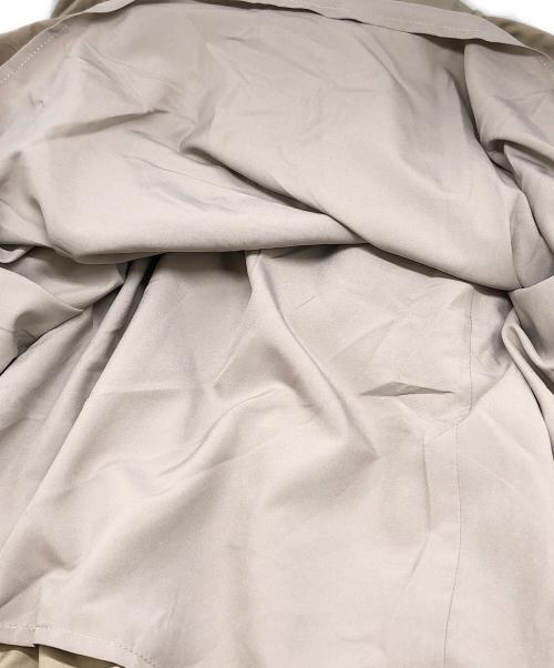 Cle du sia（クレドシア）Cle du sia (クレドシア) TWINS Mari Risa (ツインズマリリサ) タックシャツワンピース ベージュ サイズ:Fの古着・服飾アイテム