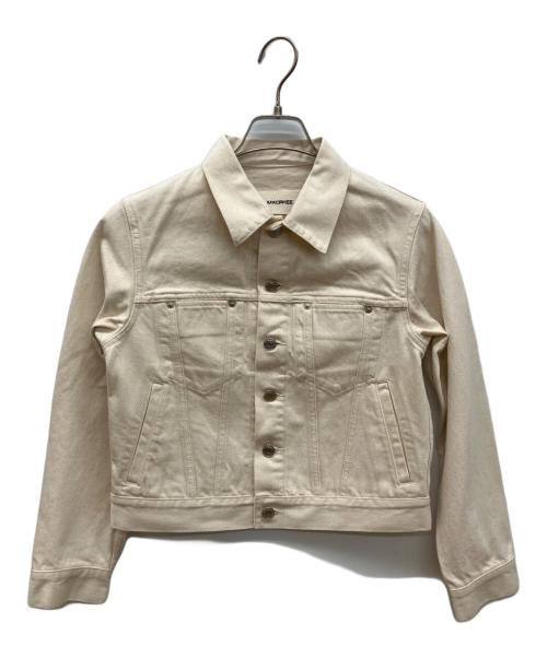 MACPHEE（マカフィー）MACPHEE (マカフィー) インディゴガードデニム ジャケット ライトベージュ サイズ:36の古着・服飾アイテム