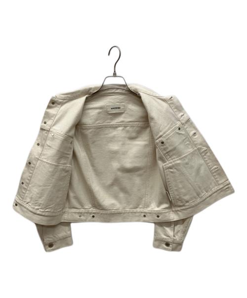 MACPHEE（マカフィー）MACPHEE (マカフィー) インディゴガードデニム ジャケット ライトベージュ サイズ:36の古着・服飾アイテム