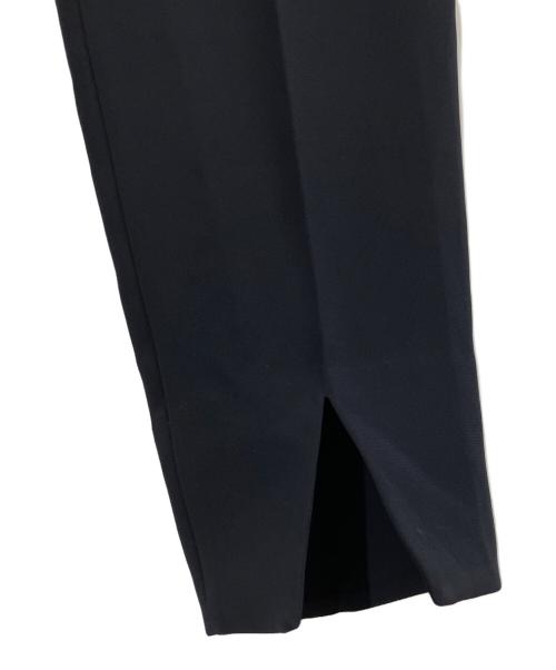 MW（エムダブリュー）MW (エムダブリュー) トリアセテート スリムスリット パンツ ネイビー サイズ:38の古着・服飾アイテム