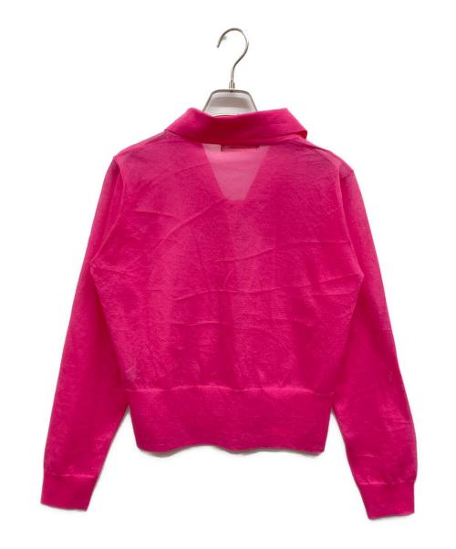 AEWEN MATOPH（イウエン マトフ）AEWEN MATOPH (イウエン マトフ) ニットカーディガン ショッキングピンク サイズ:Freeの古着・服飾アイテム