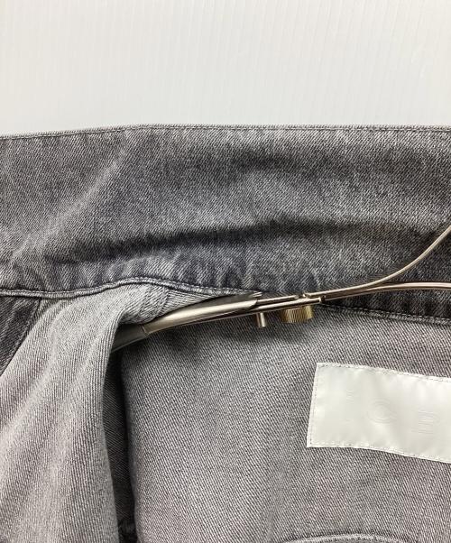 icB（アイシービー）icB (アイシービー) tamachan style コラボGジャン デニムジャケット グレー サイズ:2の古着・服飾アイテム