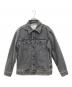 icB（アイシービー）の古着「コラボGジャン デニムジャケット」｜グレー