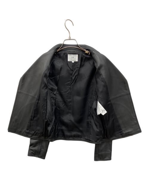23区（ニジュウサンク）23区 (ニジュウサンク) シープレザーライダースジャケット ブラック サイズ:36の古着・服飾アイテム