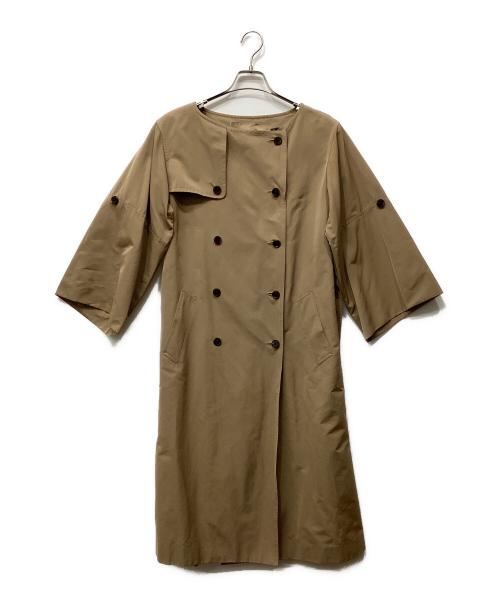 Room no.8（ルームエイト）Room no.8 (ルームエイト) グログランビッグスリーブコート ベージュ サイズ:2の古着・服飾アイテム