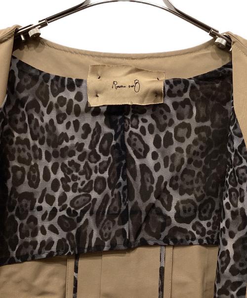 Room no.8（ルームエイト）Room no.8 (ルームエイト) グログランビッグスリーブコート ベージュ サイズ:2の古着・服飾アイテム