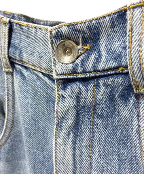 Maison Margiela（メゾンマルジェラ）Maison Margiela (メゾンマルジェラ) SLASH DETAIL DENIM PANTS ブルー サイズ:38の古着・服飾アイテム