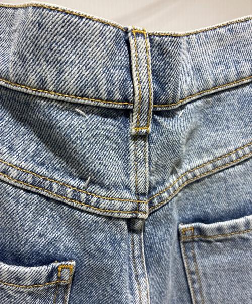 Maison Margiela（メゾンマルジェラ）Maison Margiela (メゾンマルジェラ) SLASH DETAIL DENIM PANTS ブルー サイズ:38の古着・服飾アイテム