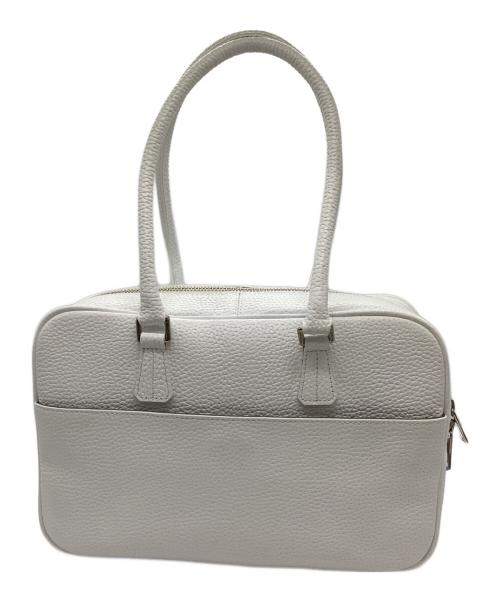 A.D.M.J.（エーディーエムジェイ）A.D.M.J. (エーディーエムジェイ) ハンドバッグ ホワイト サイズ:下記参照の古着・服飾アイテム