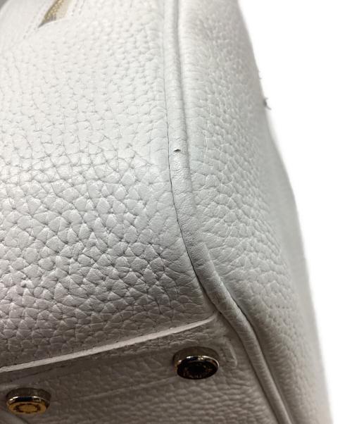 A.D.M.J.（エーディーエムジェイ）A.D.M.J. (エーディーエムジェイ) ハンドバッグ ホワイト サイズ:下記参照の古着・服飾アイテム