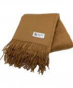 JOHNSTONS OF ELGINジョンストンズオブエルガン）の古着「カシミヤストール」｜ブラウン