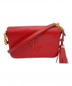 LAUREN RALPH LAURENローレンラルフローレン）の古着「Carmen Crossbody Bag」｜レッド