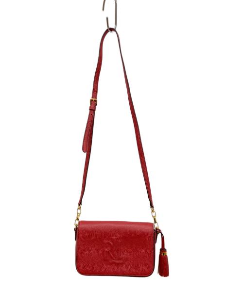 LAUREN RALPH LAUREN（ローレンラルフローレン）LAUREN RALPH LAUREN (ローレンラルフローレン) Carmen Crossbody Bag レッドの古着・服飾アイテム