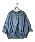 KAPITALキャピタル）の古着「リネンブレンドL/Sブラウス」｜ブルー