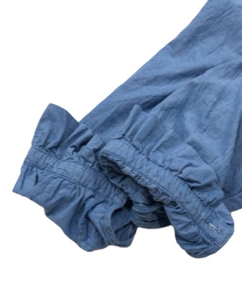 KAPITAL（キャピタル）KAPITAL (キャピタル) リネンブレンドL/Sブラウス ブルー サイズ:1の古着・服飾アイテム