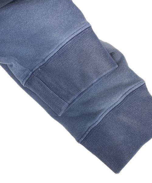 Maison Margiela（メゾンマルジェラ）Maison Margiela (メゾンマルジェラ) オーバーサイズ オーバーダイ ロゴ スウェット ブルー サイズ:XSの古着・服飾アイテム