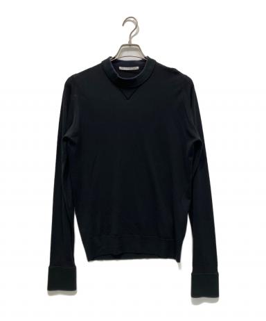 コラボ✨希少✨sacai × John Smedley ニット セーター 黒 3090058111107138_01_2309w.jpeg