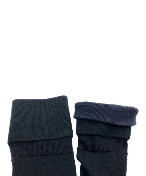 sacai（サカイ）sacai (サカイ) JOHN SMEDLEY (ジョンスメドレー) コラボハイブリッドニット ブラック サイズ:1の古着・服飾アイテム