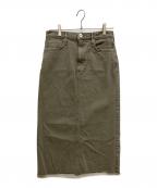 upper hights×IENAアッパーハイツ×イエナ）の古着「別注 THE CAMPBELL/ザ キャンベルスカート」｜カーキ