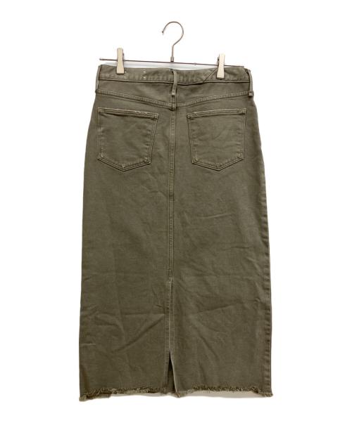 upper hights（アッパーハイツ）upper hights (アッパーハイツ) IENA (イエナ) 別注 THE CAMPBELL/ザ キャンベルスカート カーキ サイズ:1の古着・服飾アイテム