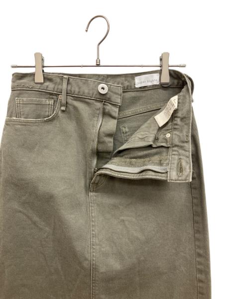 upper hights（アッパーハイツ）upper hights (アッパーハイツ) IENA (イエナ) 別注 THE CAMPBELL/ザ キャンベルスカート カーキ サイズ:1の古着・服飾アイテム