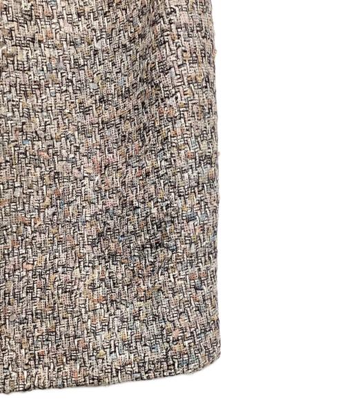 CHANEL（シャネル）CHANEL (シャネル) ツイードスカート マルチカラー サイズ:40の古着・服飾アイテム