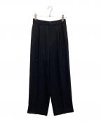 editionエディション）の古着「BACK SATIN GEORGETT」｜ブラック